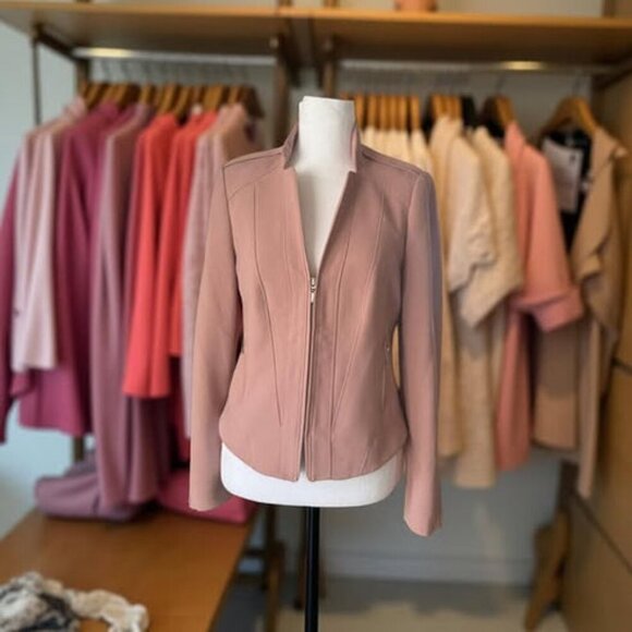 POWDER PINK JACKET - Picture 2 of 4